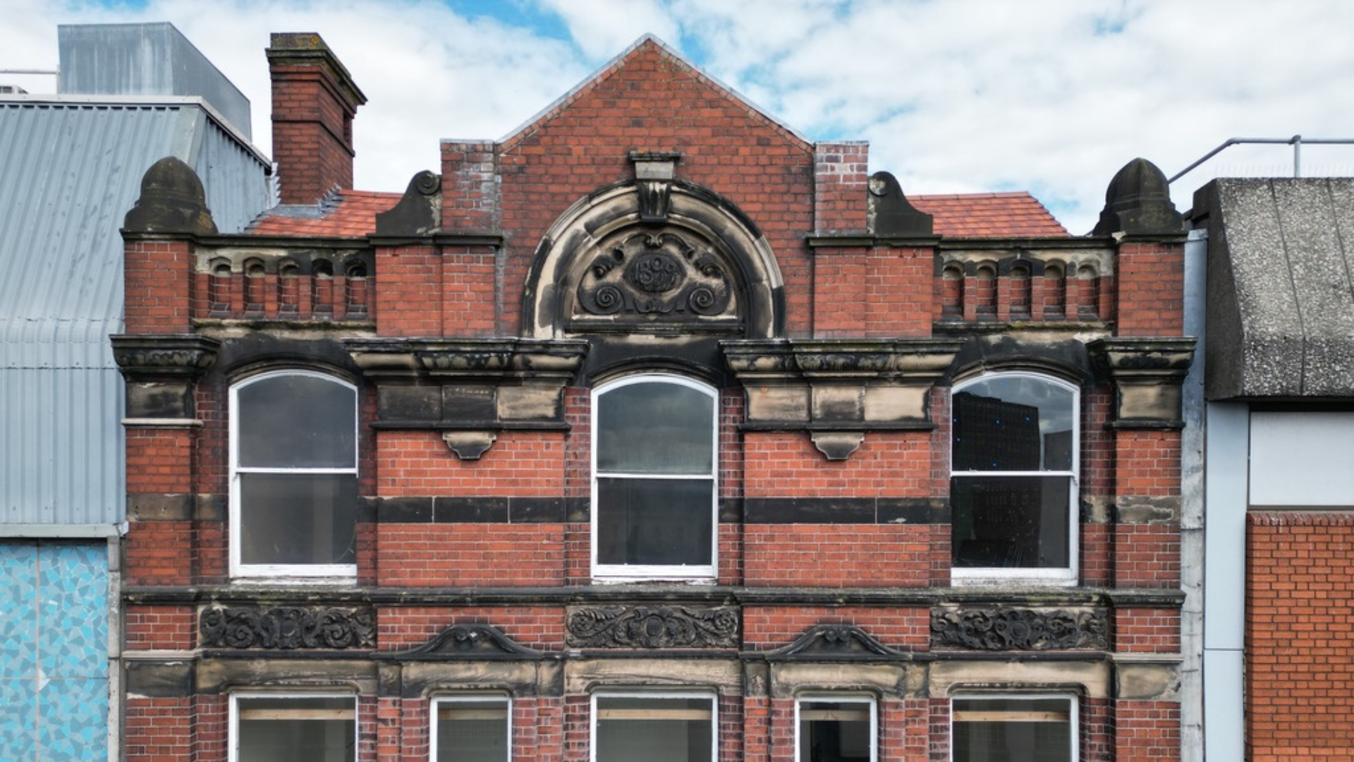 Facade Inspection in Manchester by Aerial Motion Photography